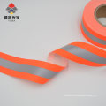 Chinese Wholesale Flou-Color Silver Fire Flame Retardant Reflective Tape 5cm Width for Fireflighter Safety Workwear